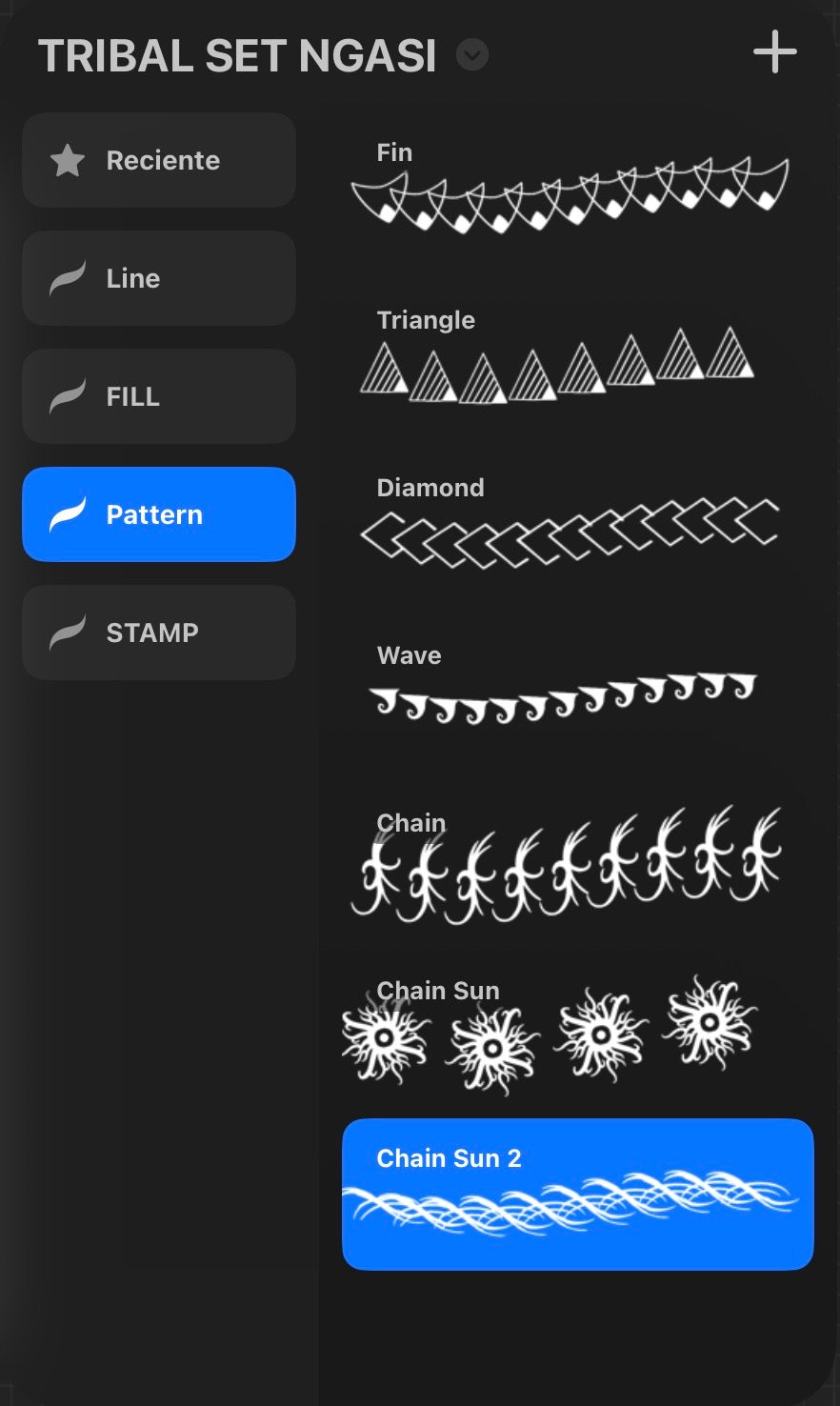 30 Tribal Procreate Brush Set – Brushes for Blackwork & Geometric Tattoos