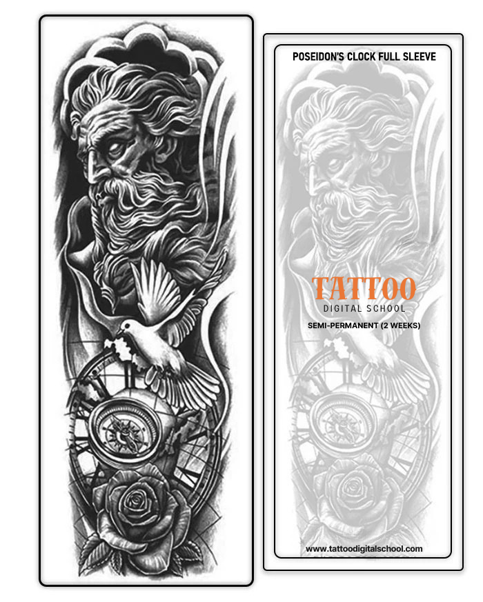 Poseidon's Clock Sleeve