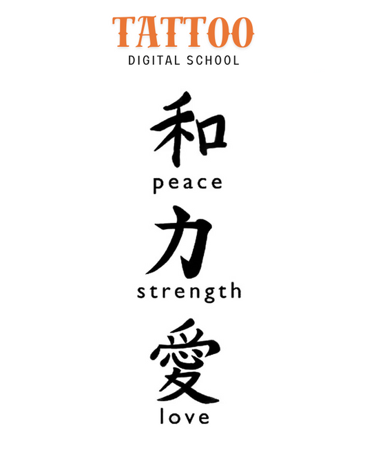 Peace Strength Love Tattoo