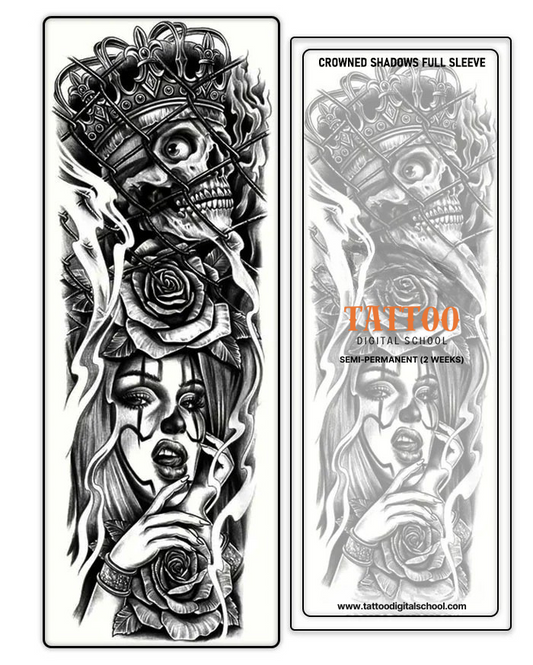 Crowned Shadows Sleeve