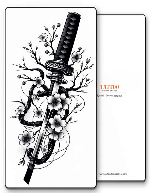 Sakura Steel Tattoo