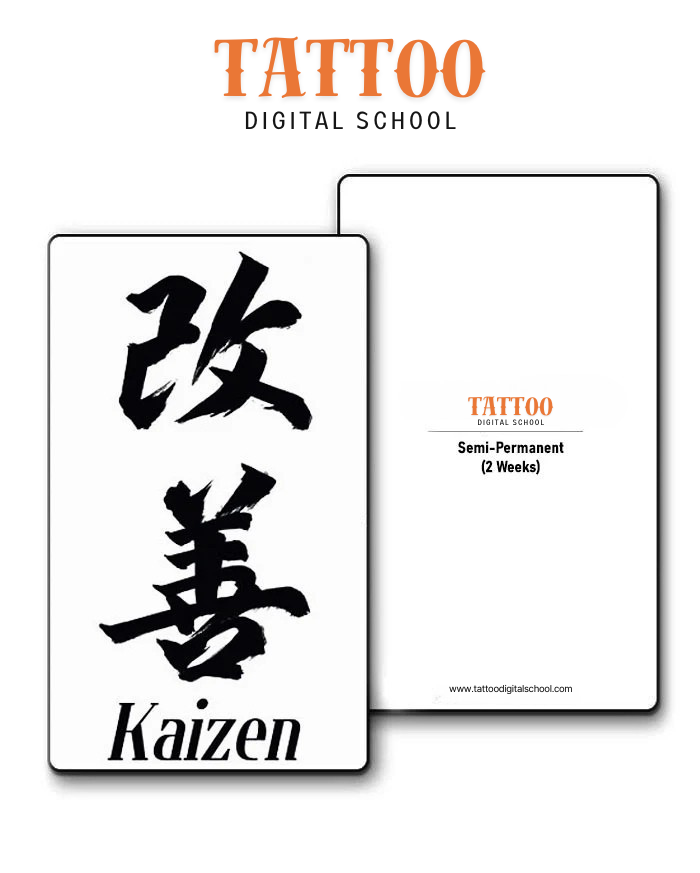 Japanese Kaizen Tattoo