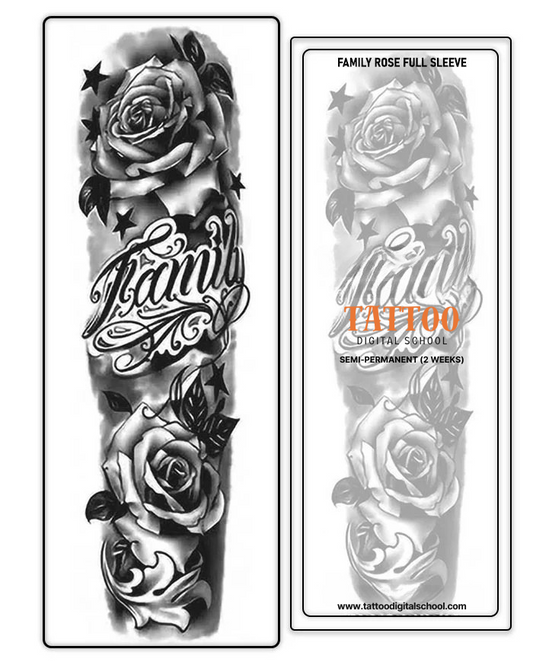 Family Rose Sleeve