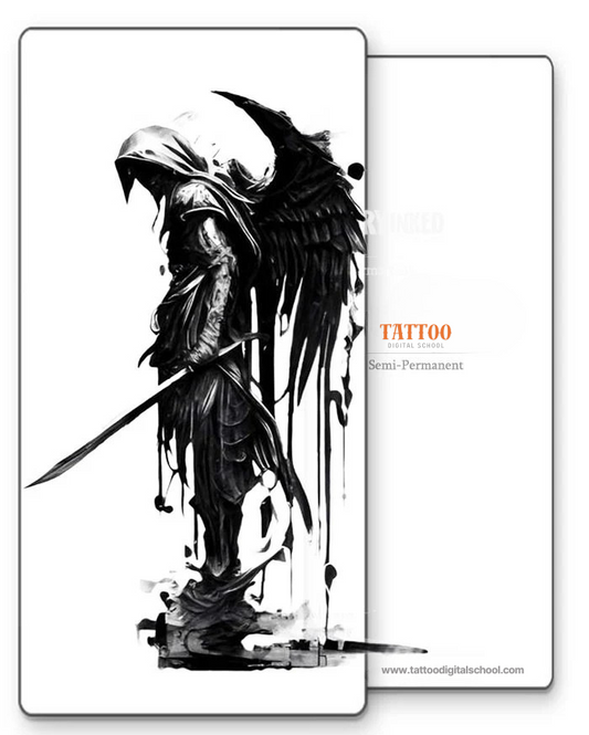 Voided Angel Tattoo