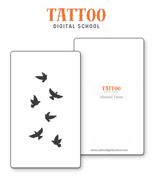 Minimal Birds Tattoo