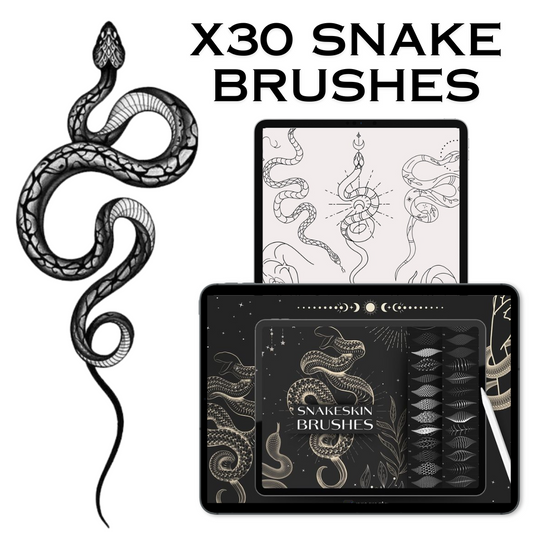 x30 Snake Brushes